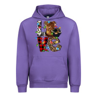 Tulip love cow gnomies Urban Hoodie - CowGirlArtShop