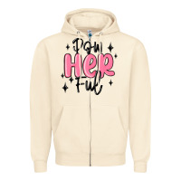 Sandshell powherful Zipper Hoodie - MaliasSmallBusiness