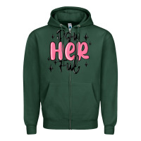 Sports Green powherful Zipper Hoodie - MaliasSmallBusiness