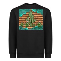 Black cactus gemstone Heavyweight Sweatshirt - JahusDesignShop