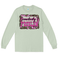 Matcha Western Somebody's Problem Long Sleeve Tee - LillyAllenDesigns