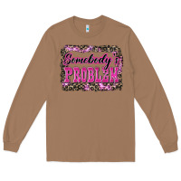 Toasted Coconut Western Somebody's Problem Long Sleeve Tee - LillyAllenDesigns