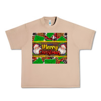 Burro merry Christmas with Santa Claus Urban Heavy Tee - AdoDesignShop