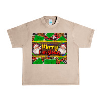 French Oak merry Christmas with Santa Claus Urban Heavy Tee - AdoDesignShop