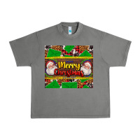 Tornado merry Christmas with Santa Claus Urban Heavy Tee - AdoDesignShop