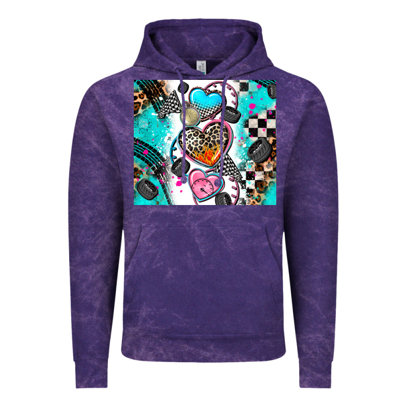 Race Heart Vintage Hoodie by AdoDesignShop | Teevron