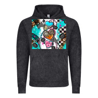 Vintage Black race heart Vintage Hoodie - AdoDesignShop