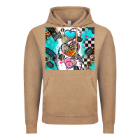 Vintage Coffee race heart Vintage Hoodie - AdoDesignShop