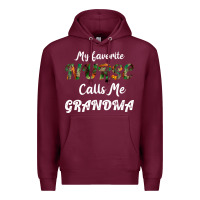 Burgundy My Favorite Nurse Calls Me Grandma Premium Hoodie - Bettercallsaul