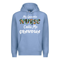 Colony Blue My Favorite Nurse Calls Me Grandma Premium Hoodie - Bettercallsaul