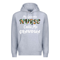 Heather Grey My Favorite Nurse Calls Me Grandma Premium Hoodie - Bettercallsaul
