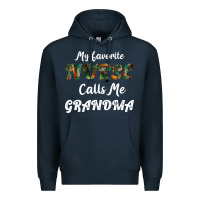 Navy My Favorite Nurse Calls Me Grandma Premium Hoodie - Bettercallsaul