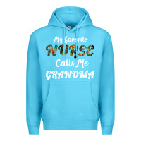 Ocean Blue My Favorite Nurse Calls Me Grandma Premium Hoodie - Bettercallsaul