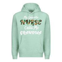 Seafoam My Favorite Nurse Calls Me Grandma Premium Hoodie - Bettercallsaul
