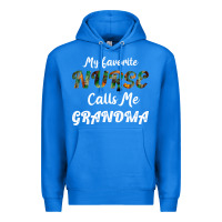True Royal My Favorite Nurse Calls Me Grandma Premium Hoodie - Bettercallsaul