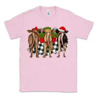 Bubblegum Pink christmas heifers back view Classic Tee - RanaPortraitStore