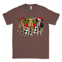 Chestnut christmas heifers back view Classic Tee - RanaPortraitStore