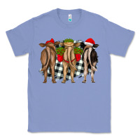 Colony Blue christmas heifers back view Classic Tee - RanaPortraitStore