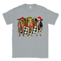 Heather Grey christmas heifers back view Classic Tee - RanaPortraitStore