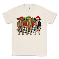 Natural christmas heifers back view Classic Tee - RanaPortraitStore