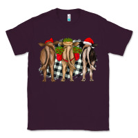 Plum christmas heifers back view Classic Tee - RanaPortraitStore