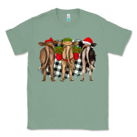 Sage christmas heifers back view Classic Tee - RanaPortraitStore
