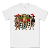White christmas heifers back view Classic Tee - RanaPortraitStore