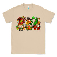 Mushroom fall gnomes with pumpkin pie Classic Tee - AdoDesignShop