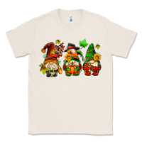 Natural fall gnomes with pumpkin pie Classic Tee - AdoDesignShop