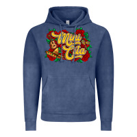 Vintage Denim Mini cita Vintage Hoodie - RanaPortraitStore