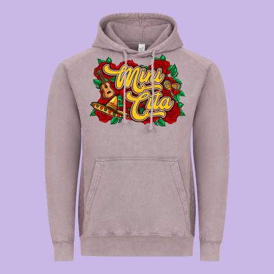 Mini Cita Vintage Hoodie Designed By Ranaportraitstore