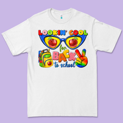 Looking Cool For Back To School Premium Tee Designed By Texasbilliewilder