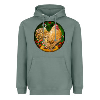 Cochin Rooster Christmas Heavyweight Hoodie | Teevron