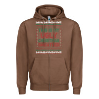 Chestnut this is my ugly christmas Zipper Hoodie - MaliasSmallBusiness