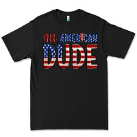 Black all american dude Premium Tee - Zillion Design Studio