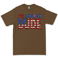 Cacao all american dude Premium Tee - Zillion Design Studio
