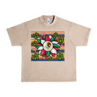 French Oak sunflower mexican flag tumbler Urban Heavy Tee - JahusDesignShop