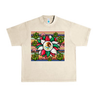 Sandshell sunflower mexican flag tumbler Urban Heavy Tee - JahusDesignShop
