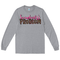 Heather Grey Western Somebody's Problem Long Sleeve Tee - LillyAllenDesigns