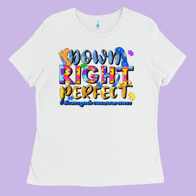 Down Right Perfect Ladies Tee Designed By Jahusdesignshop