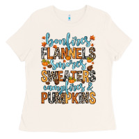Bone Bonfires flannels Ladies Tee - RanaPortraitStore