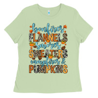 Matcha Bonfires flannels Ladies Tee - RanaPortraitStore