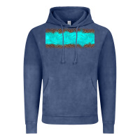 Turquoise Leopard Vintage Hoodie | Teevron