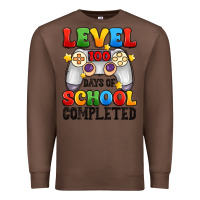 Chestnut level 100 days of school completed Premium Sweatshirt - Artiststas