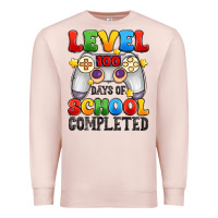 Pale Pink level 100 days of school completed Premium Sweatshirt - Artiststas