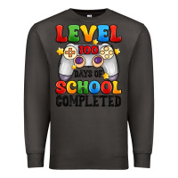 Smoke level 100 days of school completed Premium Sweatshirt - Artiststas