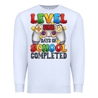 White level 100 days of school completed Premium Sweatshirt - Artiststas