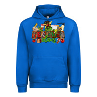 Cobalt teacher claus christmas Urban Hoodie - CowGirlArtShop