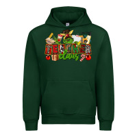 Forest Green teacher claus christmas Urban Hoodie - CowGirlArtShop