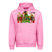 Fuchsia Pink teacher claus christmas Urban Hoodie - CowGirlArtShop